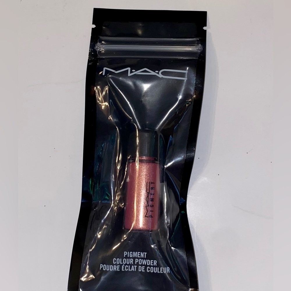 MAC Cosmetics “Rose” Copper Pink Pigment Eye Shadow Jar Sealed New in Package
